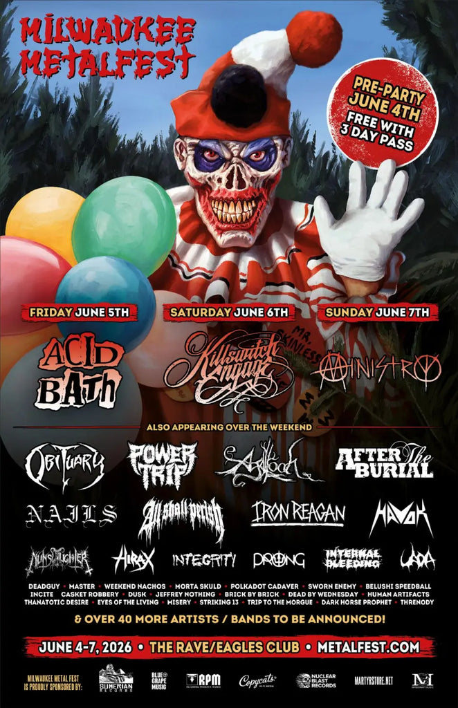 Milwaukee Metal Fest Adds Ministry Obituary Agalloch After the Burial and More