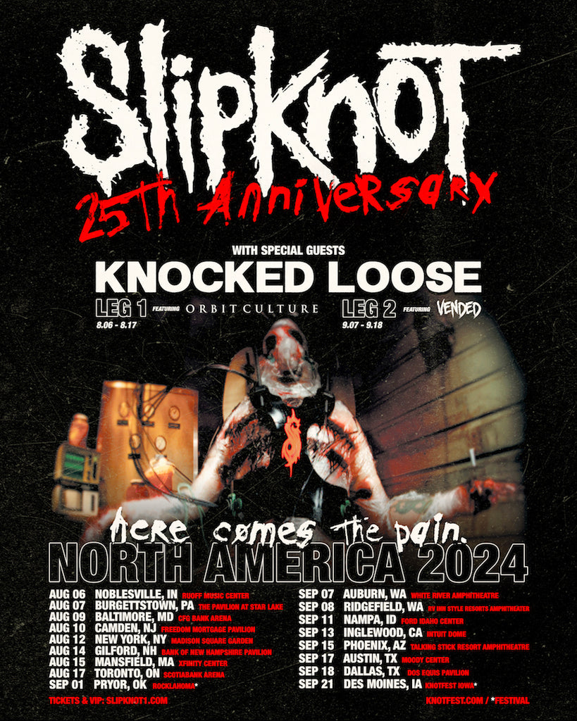 ’Here Comes the Pain’ - Photos From Slipknot’s 25th Anniversary Tour Kickoff
