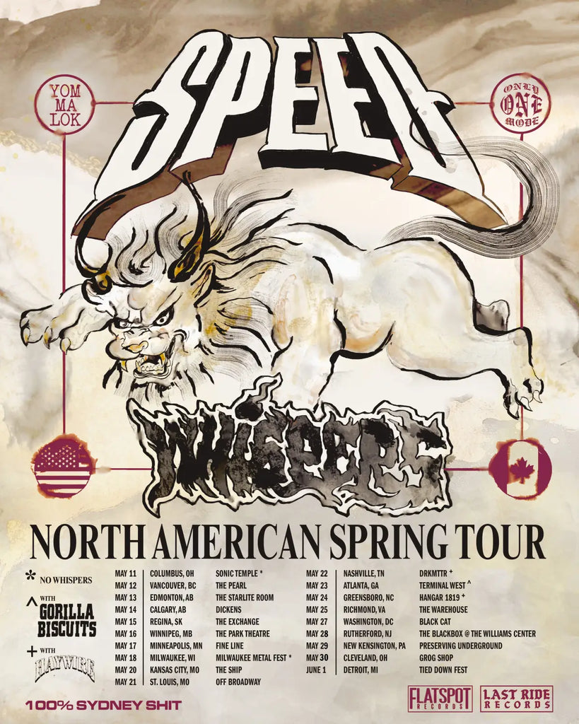 SPEED Announce Headlining North American Tour With Whispers