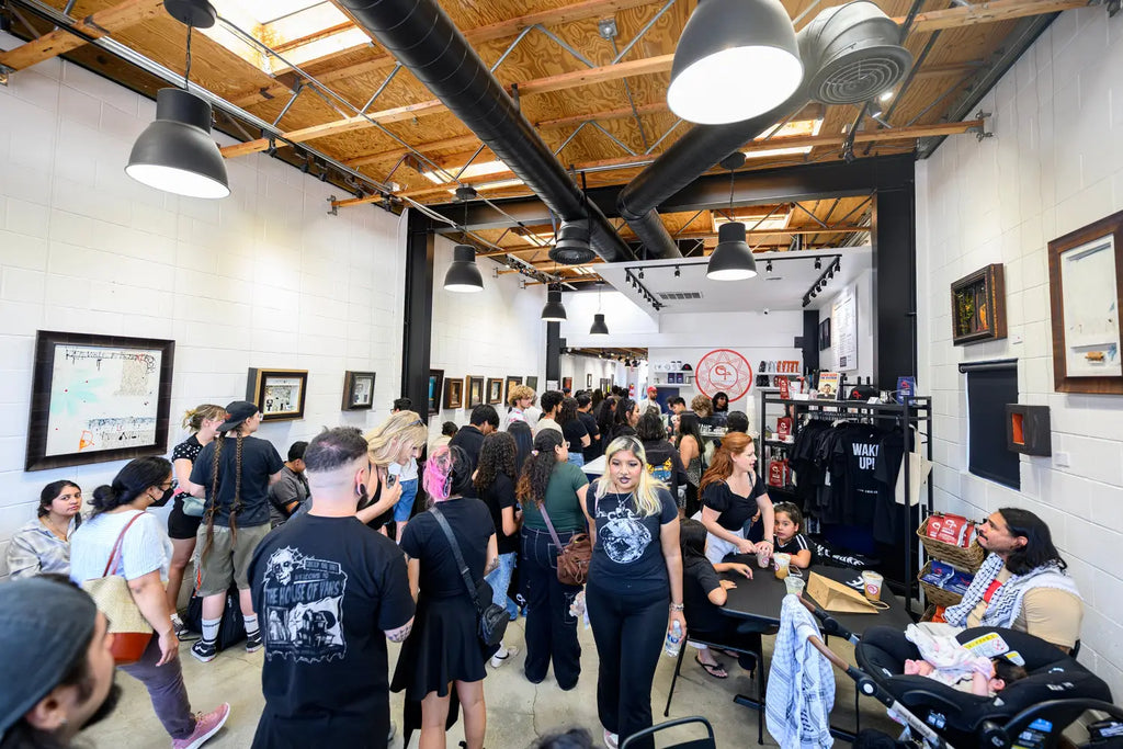 WAKE UP! Serj Tankian Marks the 1-Year Anniversary of Kavat Coffee & EyeForSound Gallery
