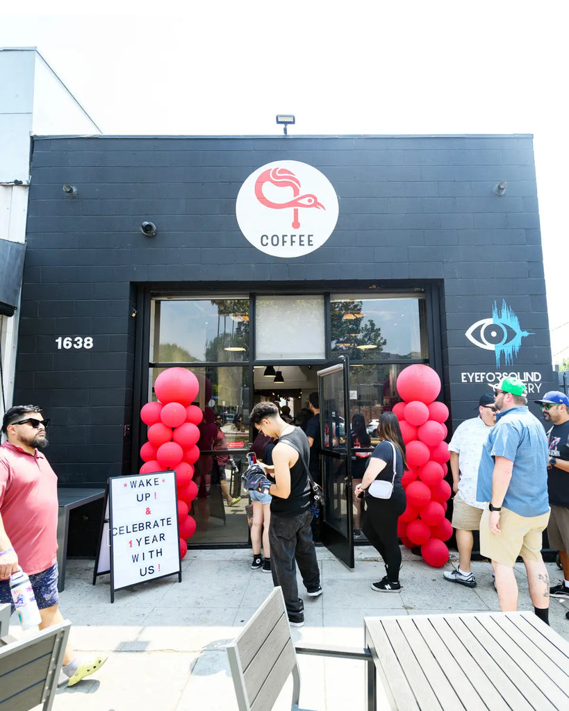 WAKE UP! Serj Tankian Marks the 1-Year Anniversary of Kavat Coffee & EyeForSound Gallery