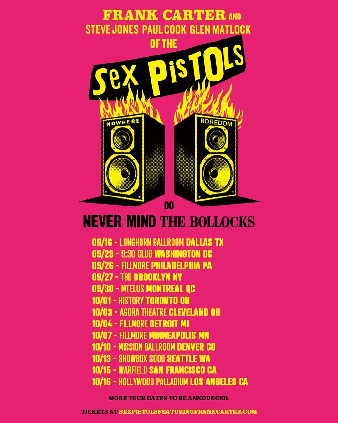 Reconfigured Sex Pistols Set First North American Tour In More Than Two Decades