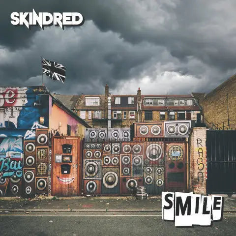 Welsh reggae-influenced alt-metallers Skindred mark their return in monumental style with raging new single 'GIMME THAT BOOM', ahead of the release of their 8th album, Smile, due for release through Earache Records on 4th August 2023.