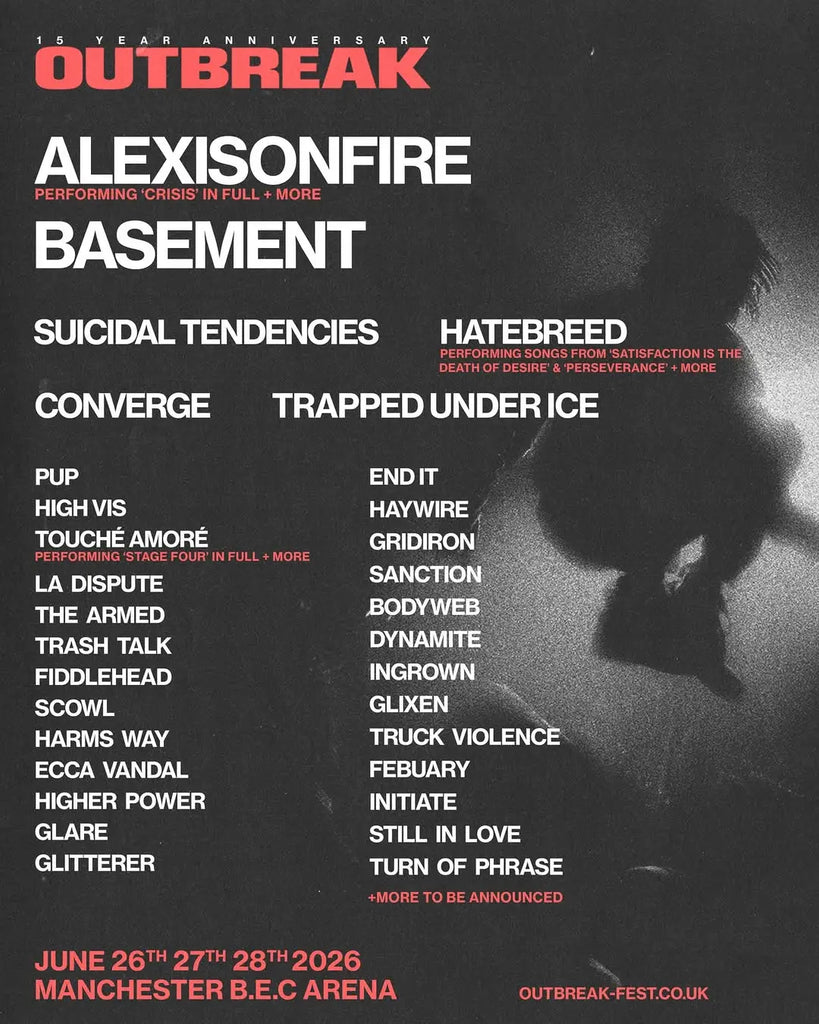 Alexisonfire Basement Hatebreed Suicidal Tendencies and More Set for Outbreak 2026