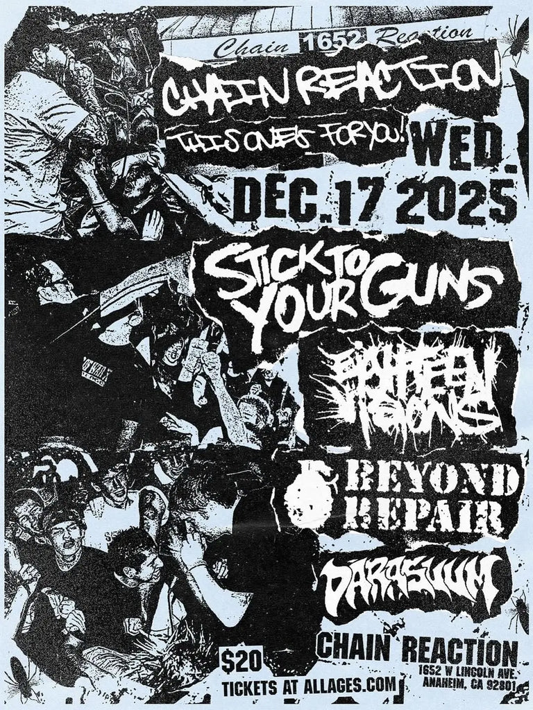 Stick To Your Guns Announces Final Chain Reaction Set