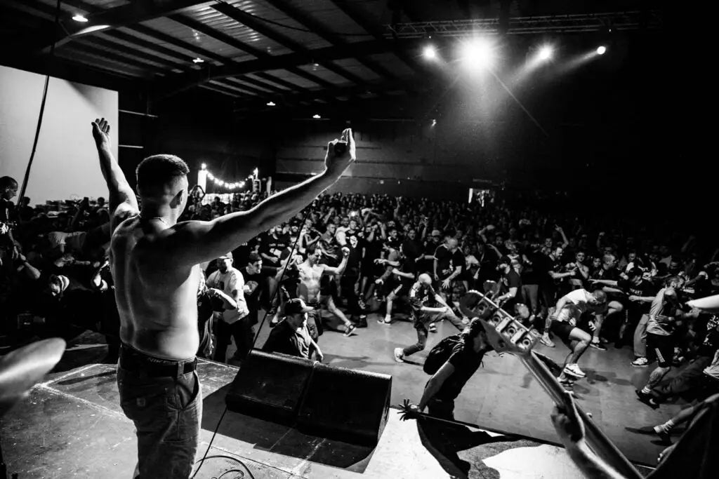 Photographer Nat Wood frames the magnitude of hardcore