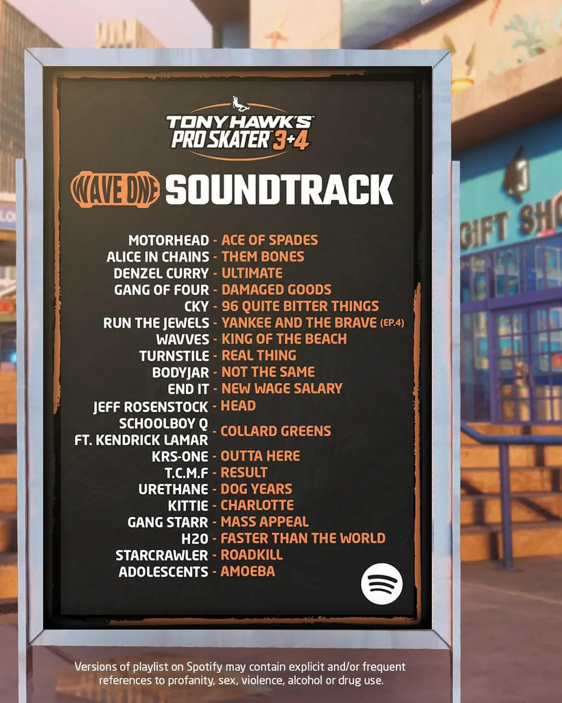 Turnstile Run the Jewels Alice In Chains and More Featured on Tony Hawk Pro Skater 3 + 4 Soundtrack