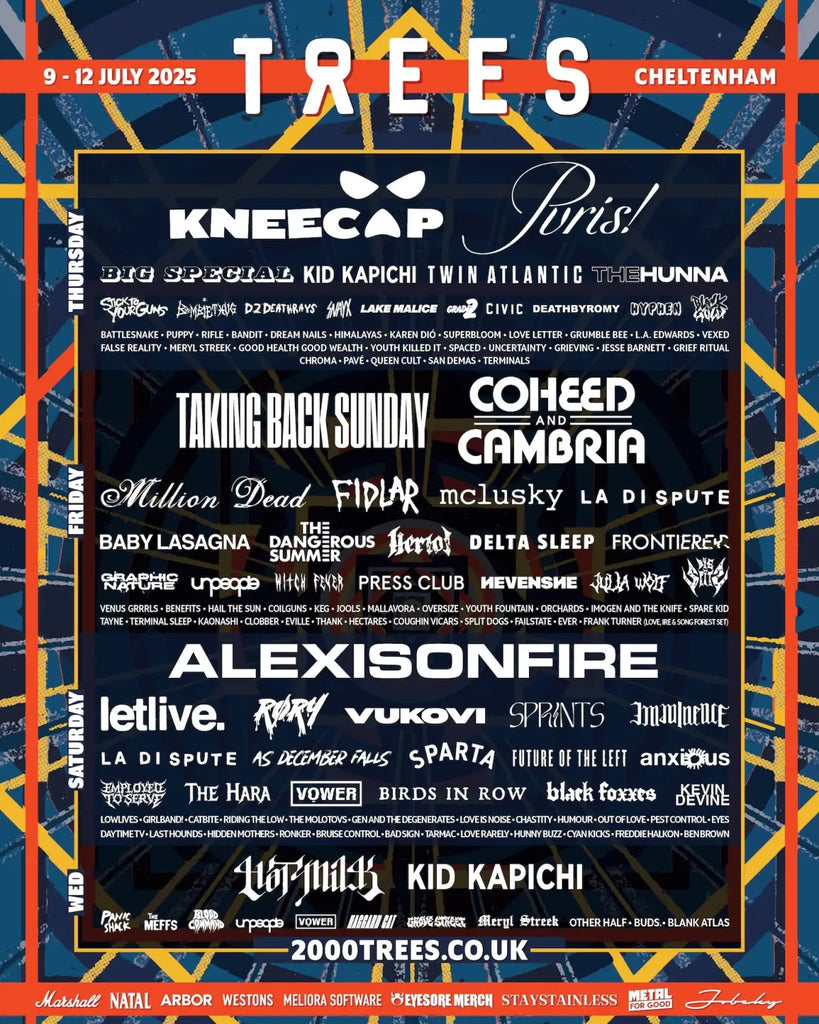 2000Trees Adds Hot Milk Sparta Frank Turner Frontierer Twin Atlantic and More