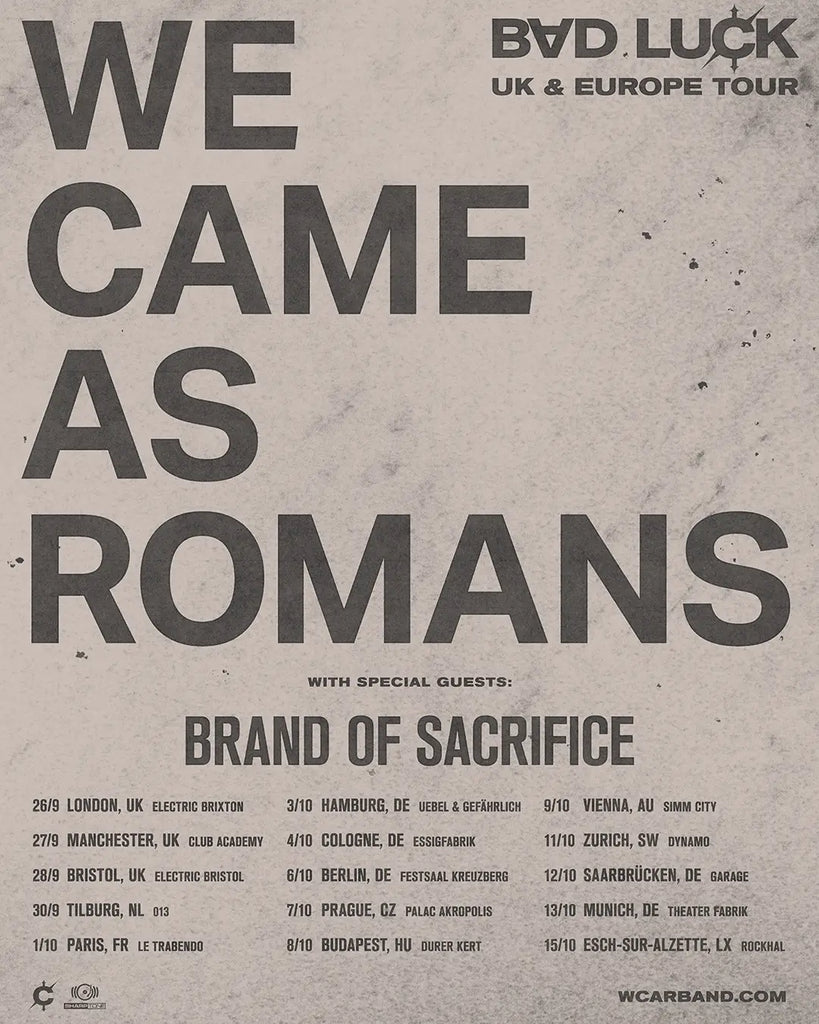 We Came As Romans Announce New Album ’ALL IS BEAUTIFUL...BECAUSE WE’RE DOOMED’