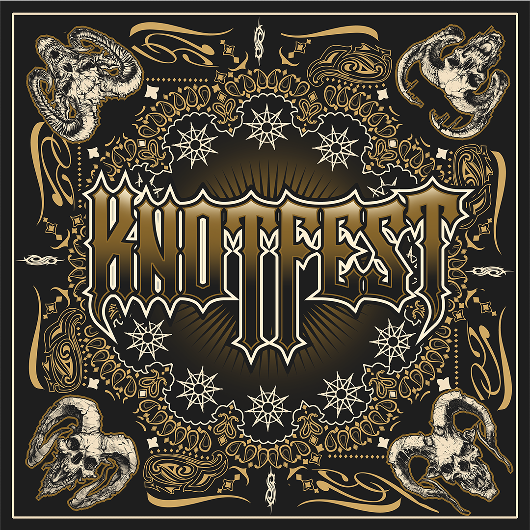 ’Ancient Skull’ Bandana