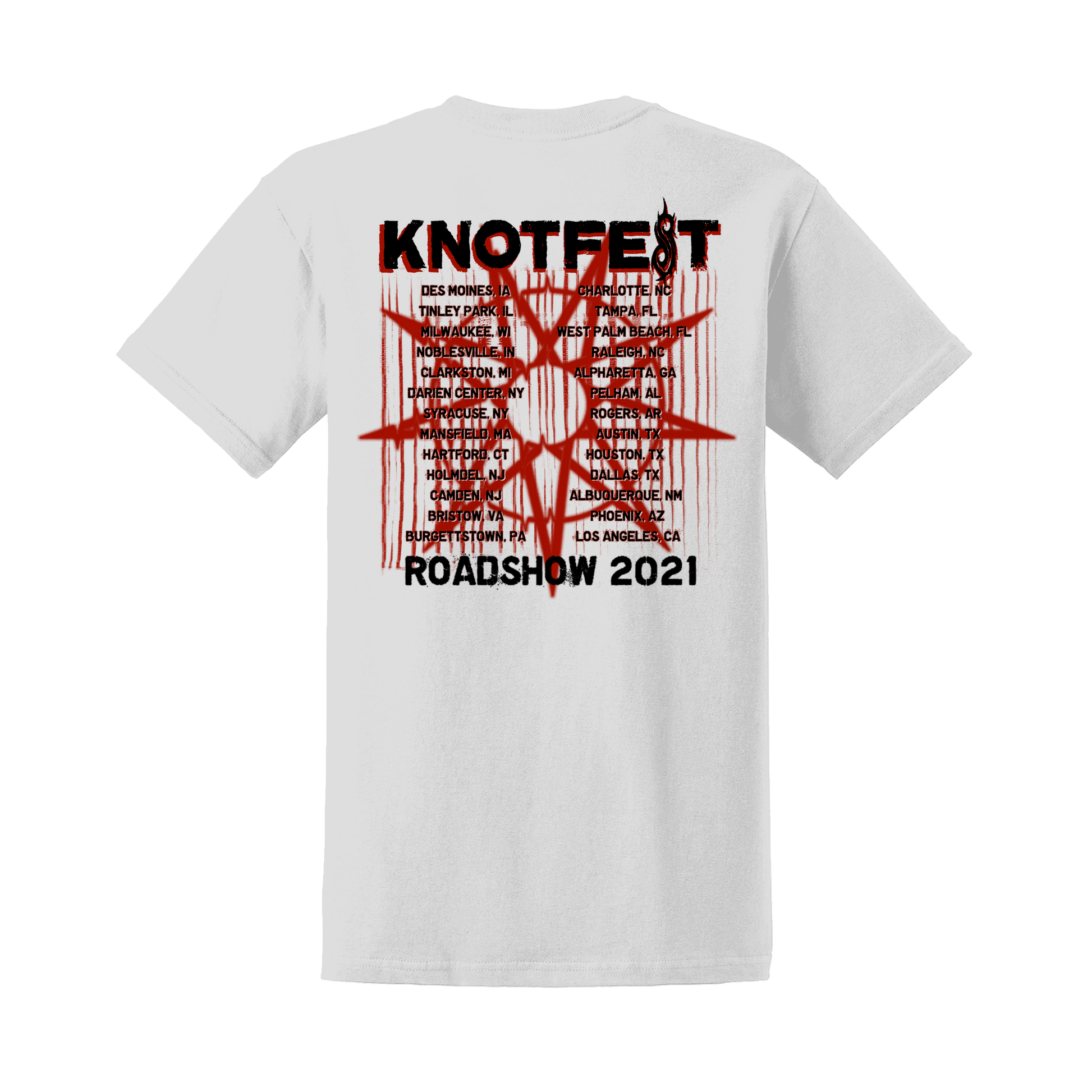 Barcode Glitch Roadshow Tour Tee