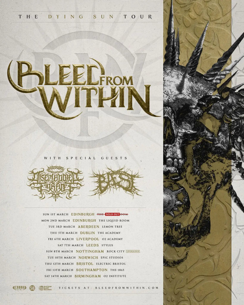 Bleed From Within Release Live Audiotree Session