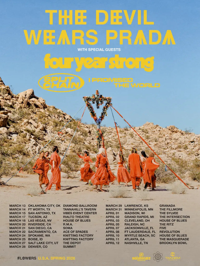 The Devil Wears Prada Announce 2026 Tour with Four Year Strong