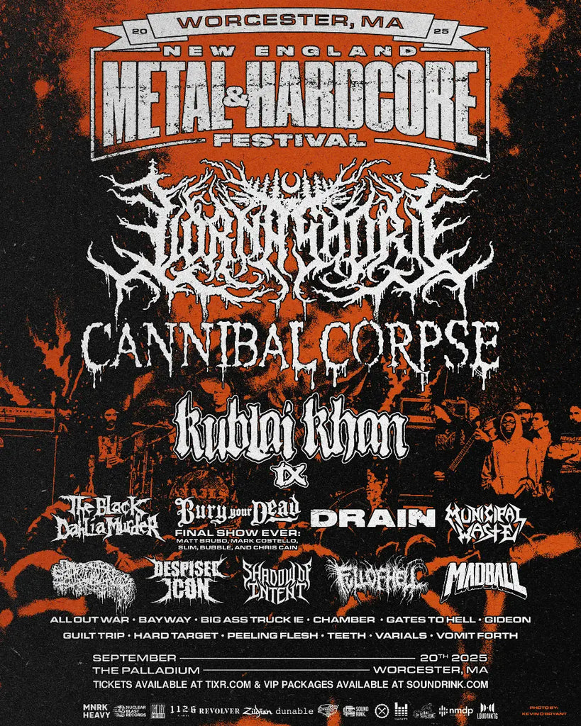 Lorna Shore Cannibal Corpse Top New England Metal & Hardcore Festival