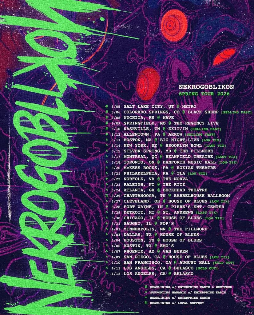 Nekrogoblikon Announce New EP ’The Boiling Sea’