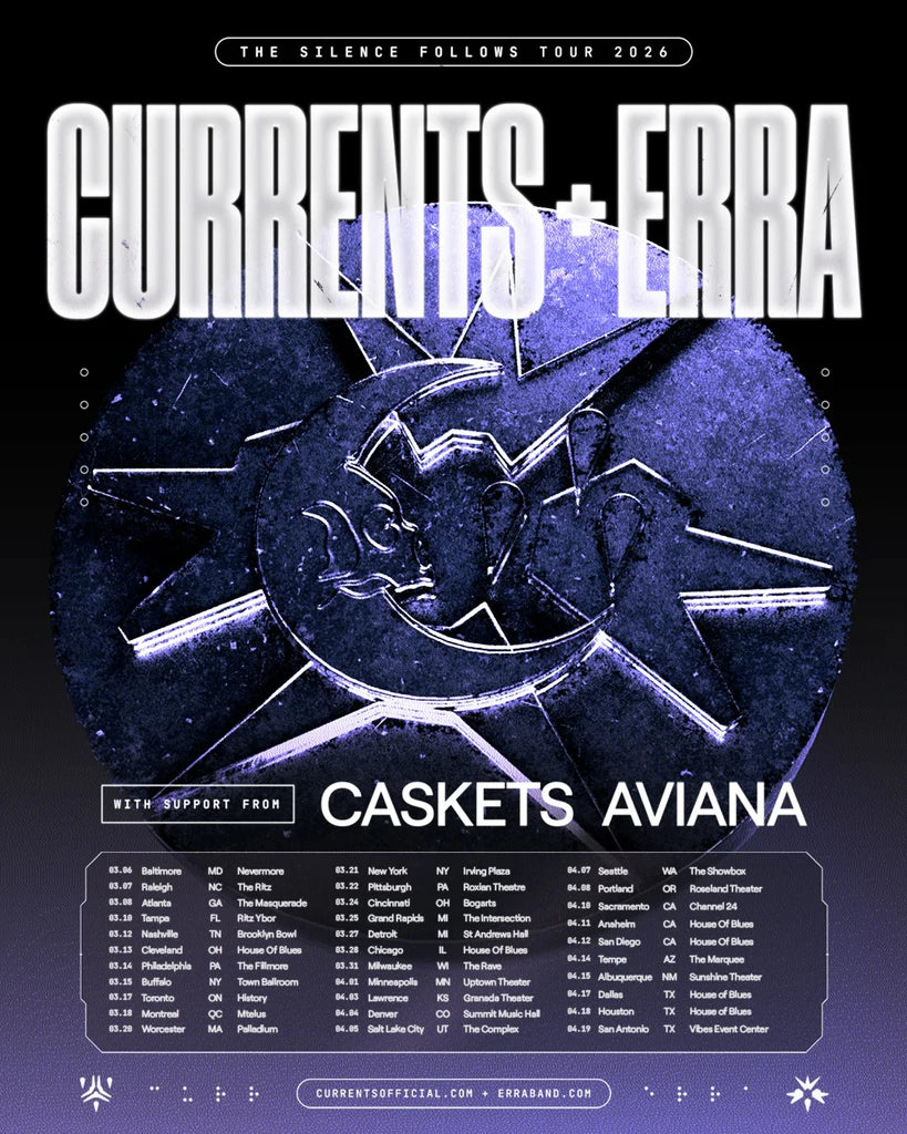 CURRENTS / ERRA - THE SILENCE FOLLOWS - PRESALE CODE