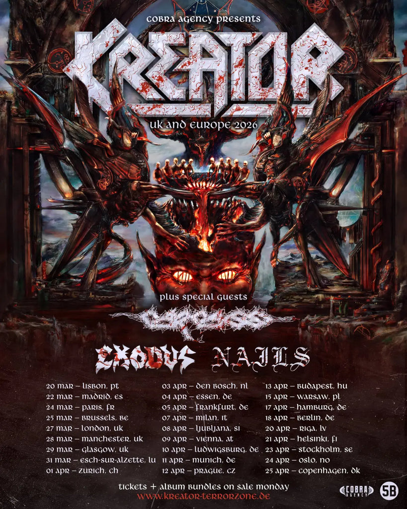 Kreator Announce New Album ’krushers of the World’