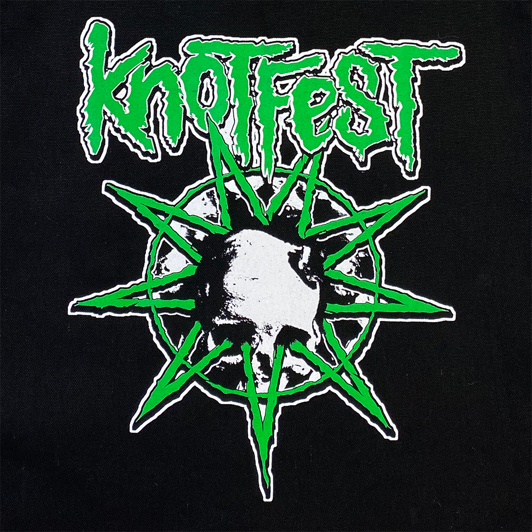 ’Deathknot Green’ Tote Bag