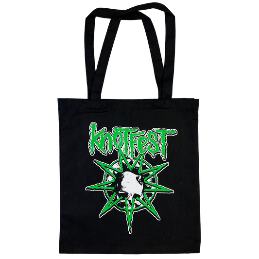 ’Deathknot Green’ Tote Bag