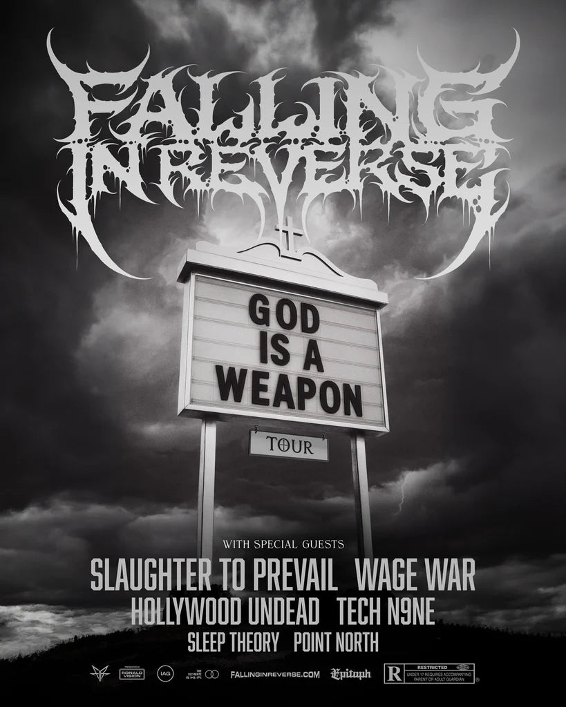 FALLING IN REVERSE - GOD IS A WEAPON - PRESALE CODE
