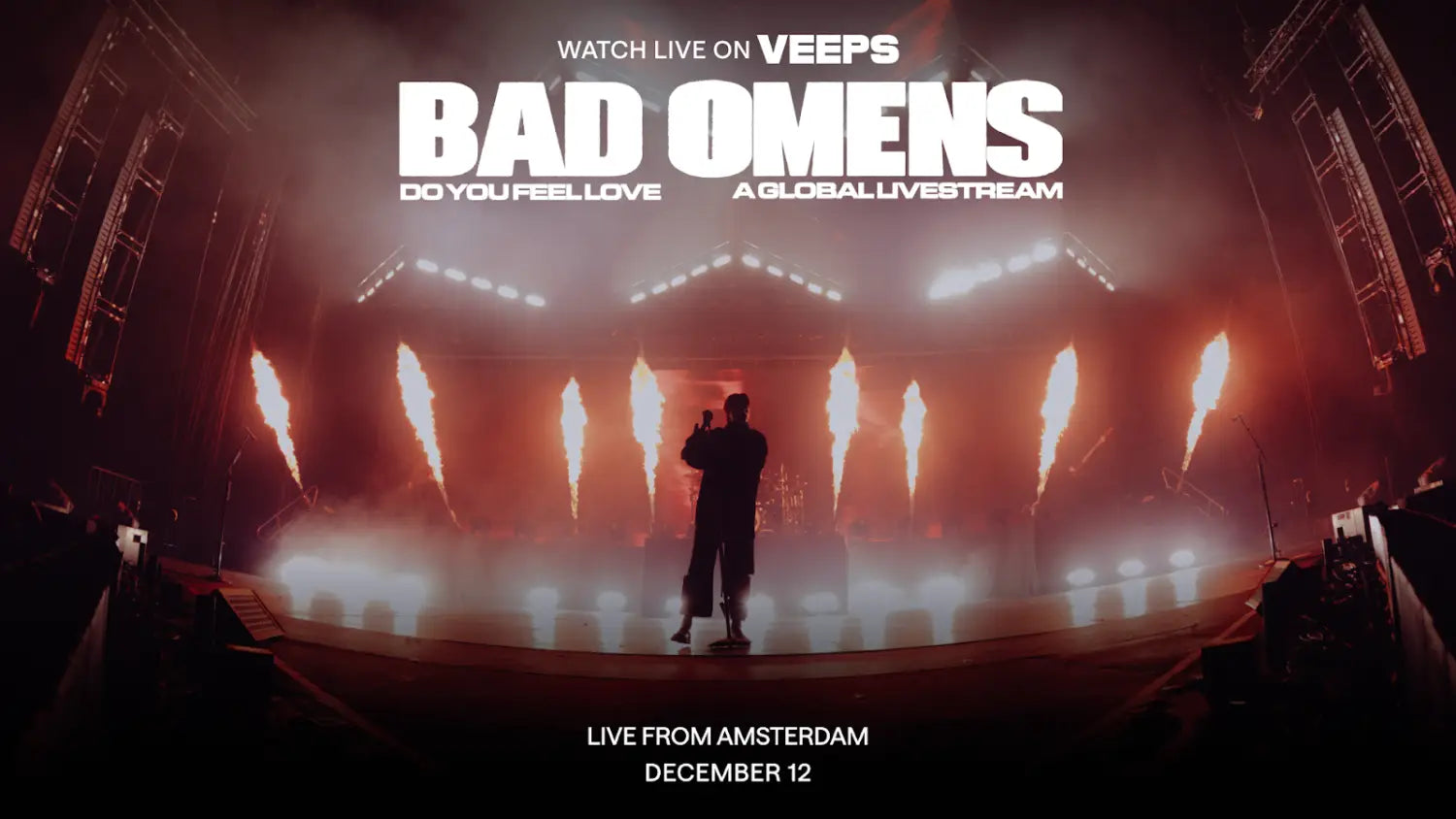 Bad Omens to Stream Sold Out European Do You Feel Love Tour Amsterdam Set