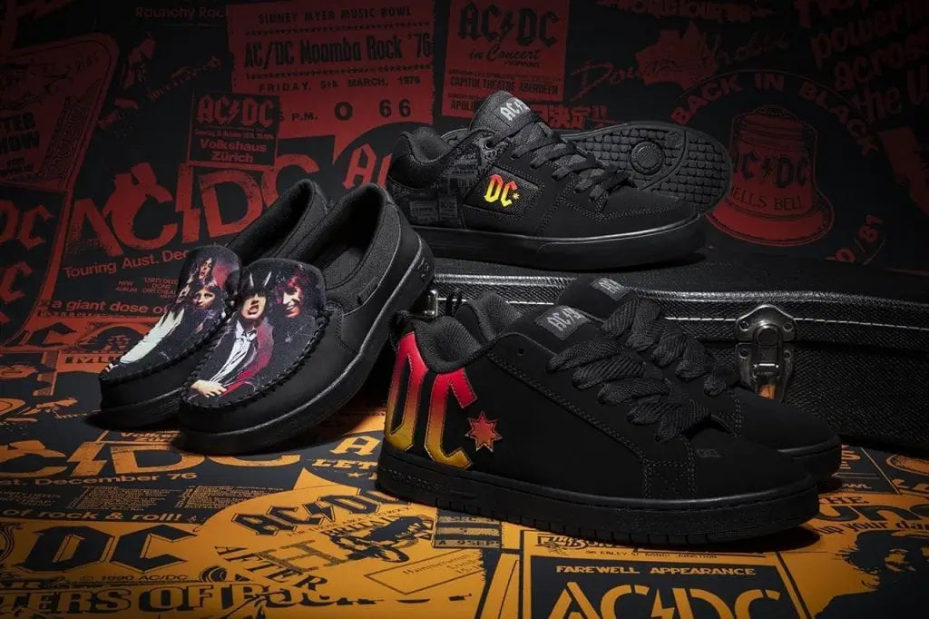 DC Shoes launches AC/DC collection