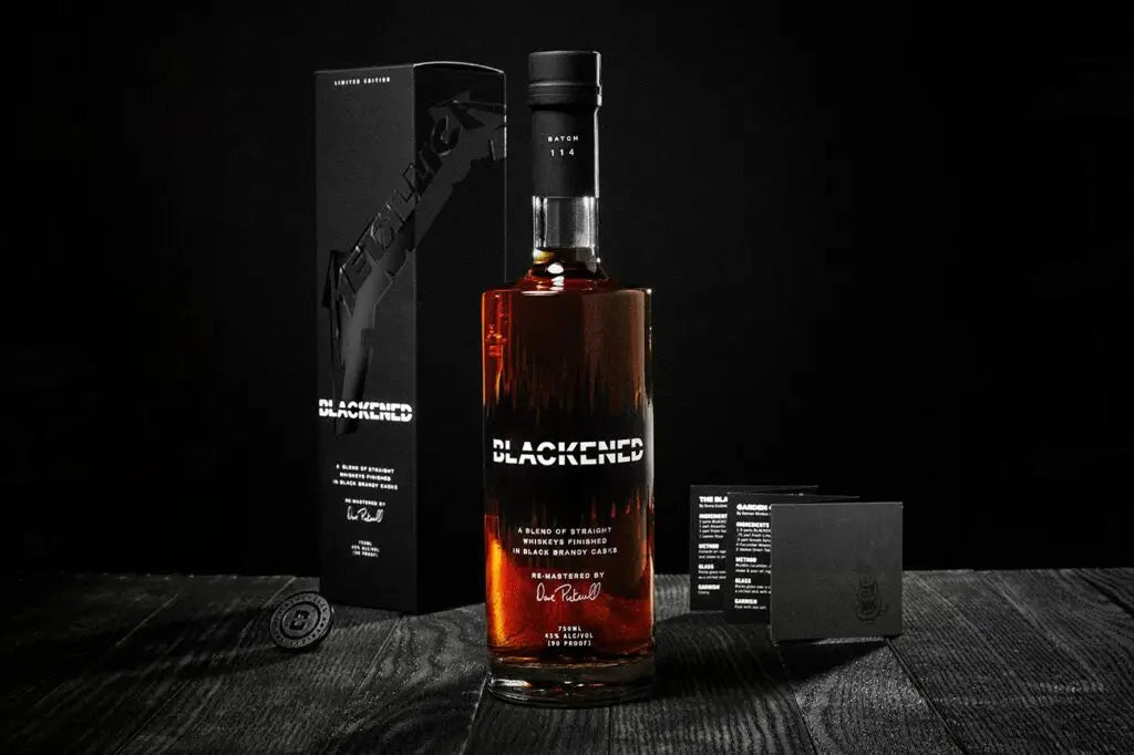 Metallica commemorates 30th anniversary of The Black Album with Batch 114 of their Blackened American Whiskey