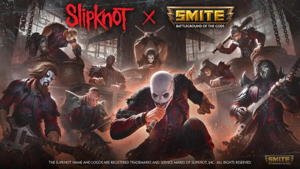 SMITE enlists SLIPKNOT for the launch of their biggest music themed event yet
