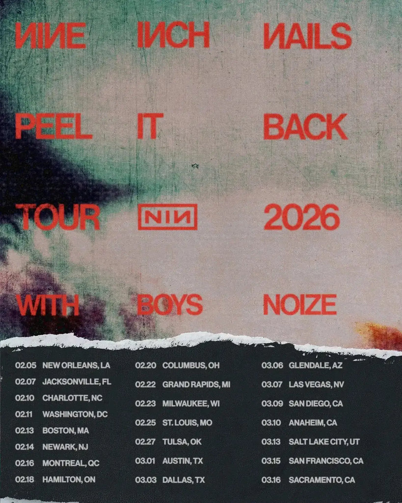 Nine Inch Nails Announce Second Leg of the ’Peel It Back’ Tour