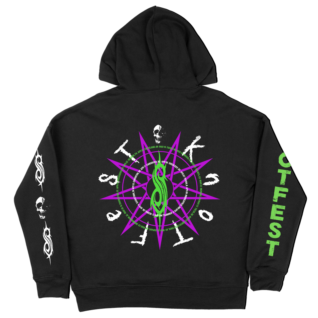 Knotfest Barcode Splatter Pullover Hoodie