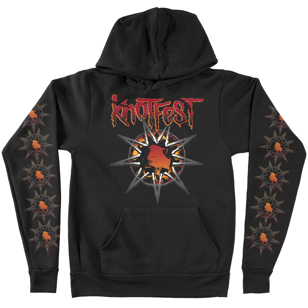Knotfest Deathknot Fire Pullover Hoodie - S