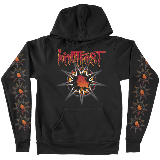 Knotfest Deathknot Fire Pullover Hoodie - S