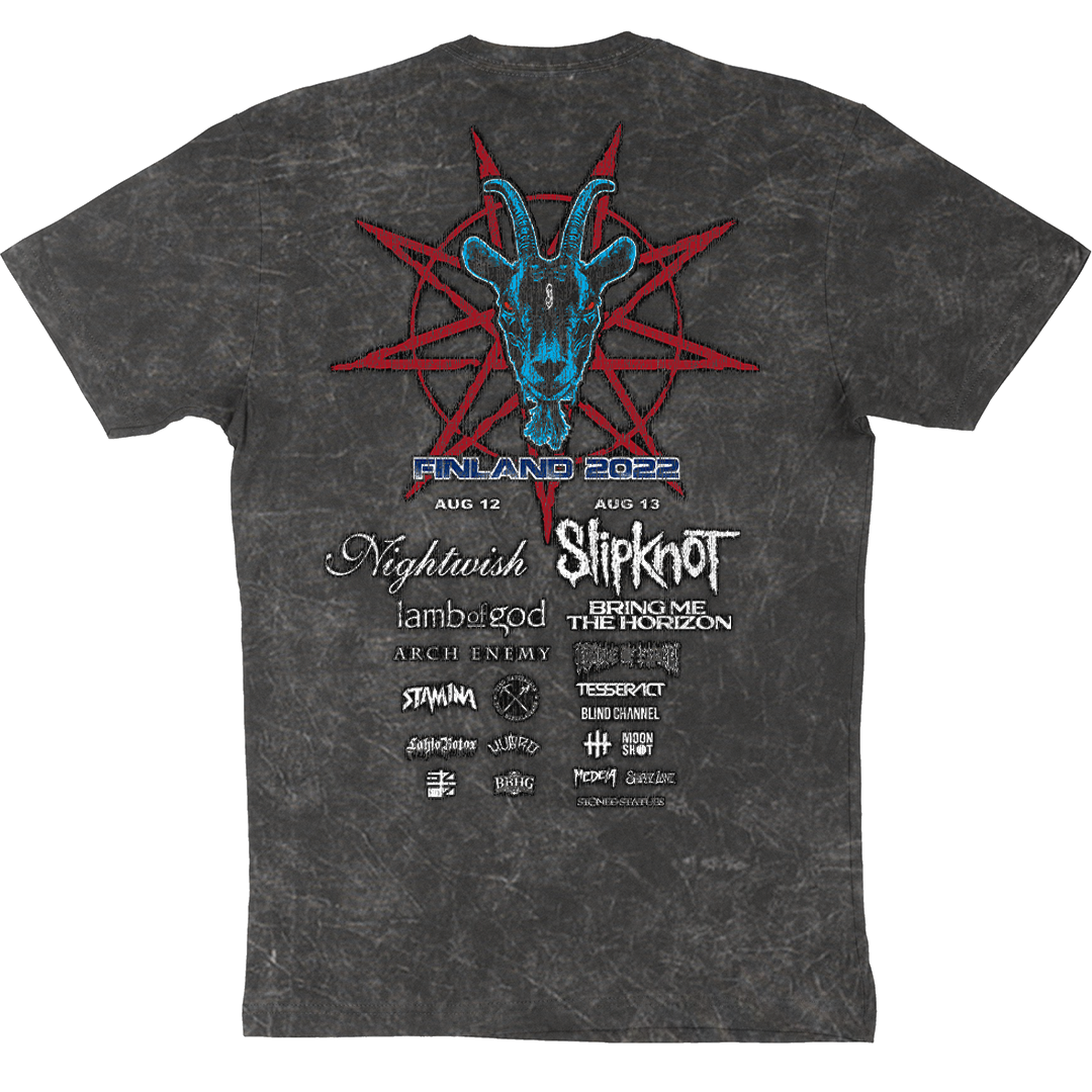Knotfest Finland Goat Head T-Shirt