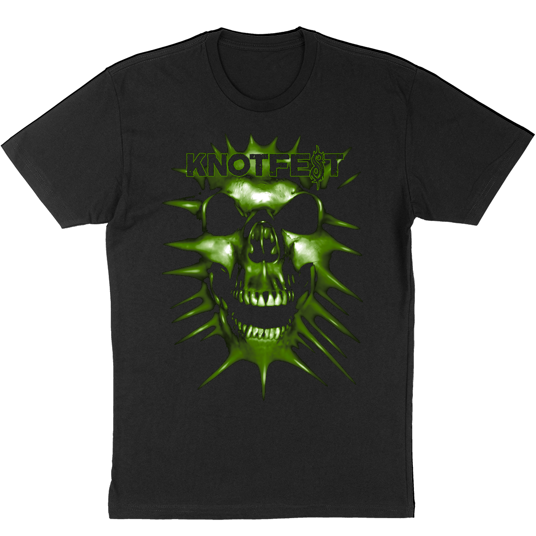 Knotfest Finland Green Skull T-Shirt - S