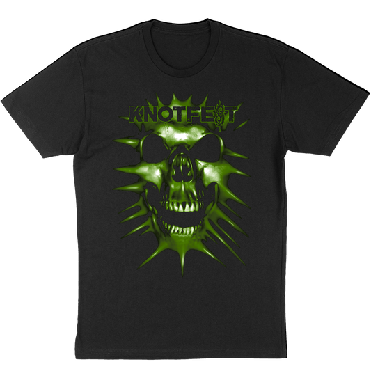 Knotfest Finland Green Skull T-Shirt - S