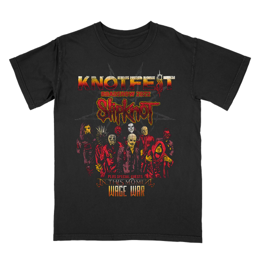 Knotfest Leg 1 Tour T-shirt in Black - S