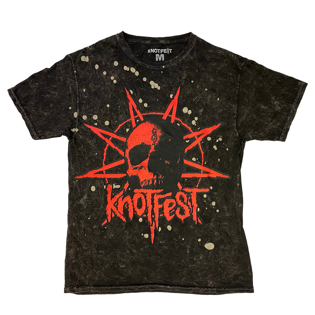 Knotfest Leg 2 Star Skull T-Shirt - S