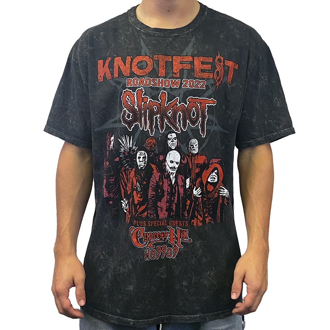 Knotfest Leg 2 Tour T-Shirt in Vintage Grey