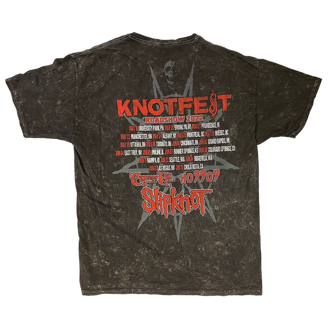 Knotfest Leg 2 Tour T-Shirt in Vintage Grey