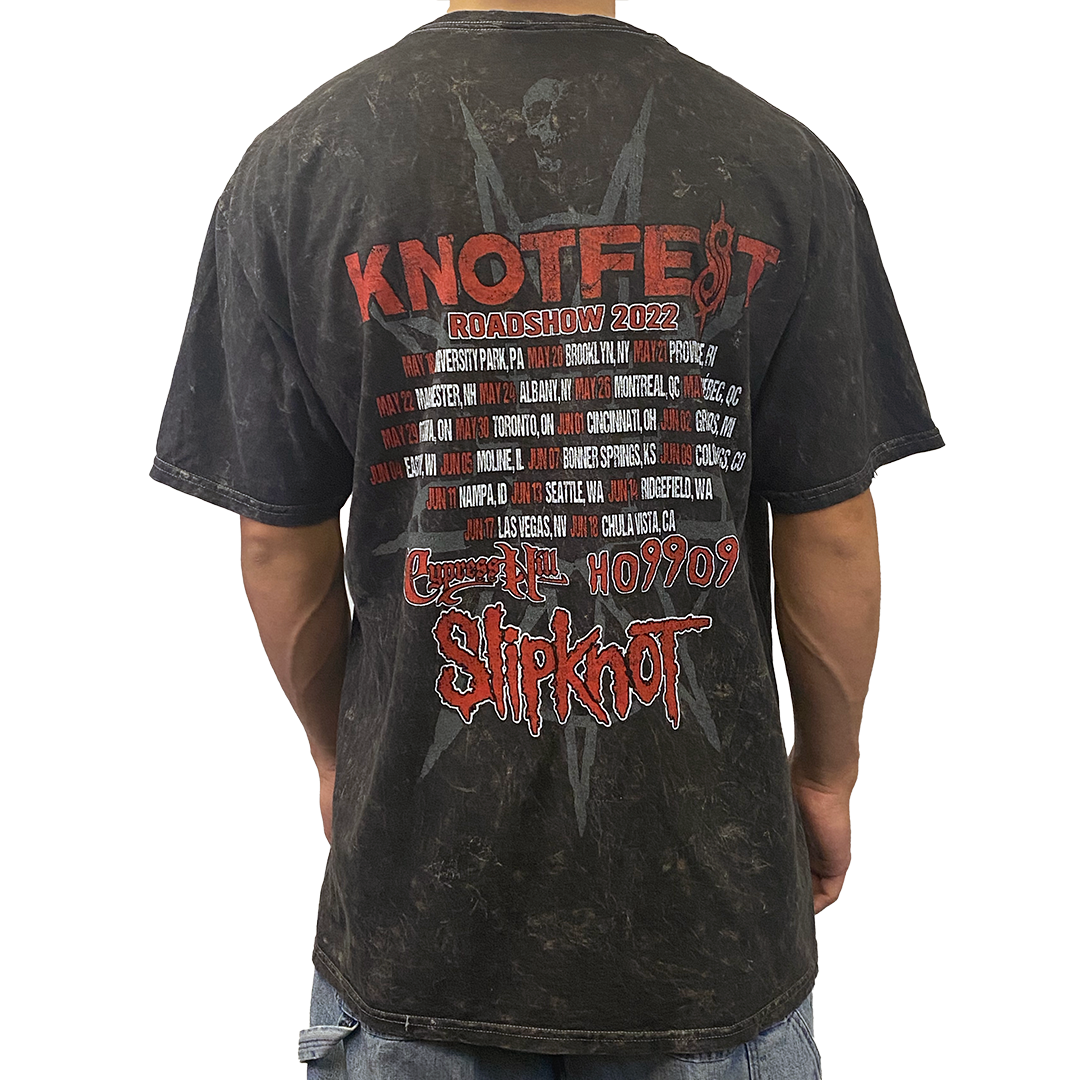 Knotfest Leg 2 Tour T-Shirt in Vintage Grey