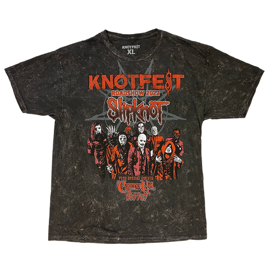 Knotfest Leg 2 Tour T-Shirt in Vintage Grey - S