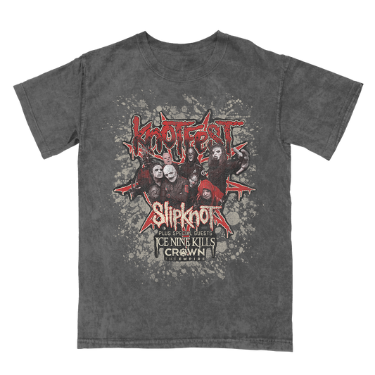 Knotfest Leg 3 ADMAT Tour Mineral Wash T-Shirt - S