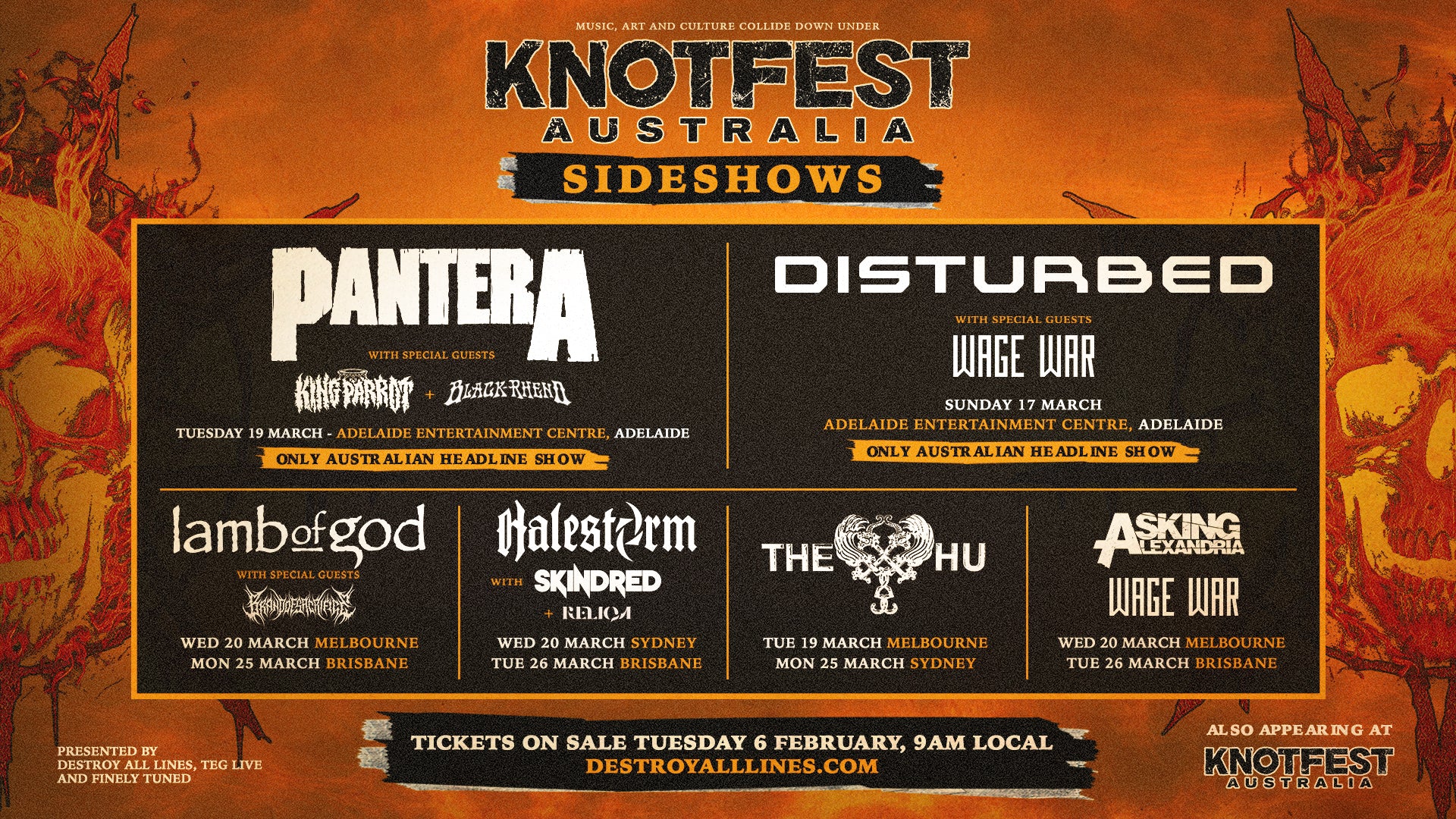 Upcoming Tours – Knotfest