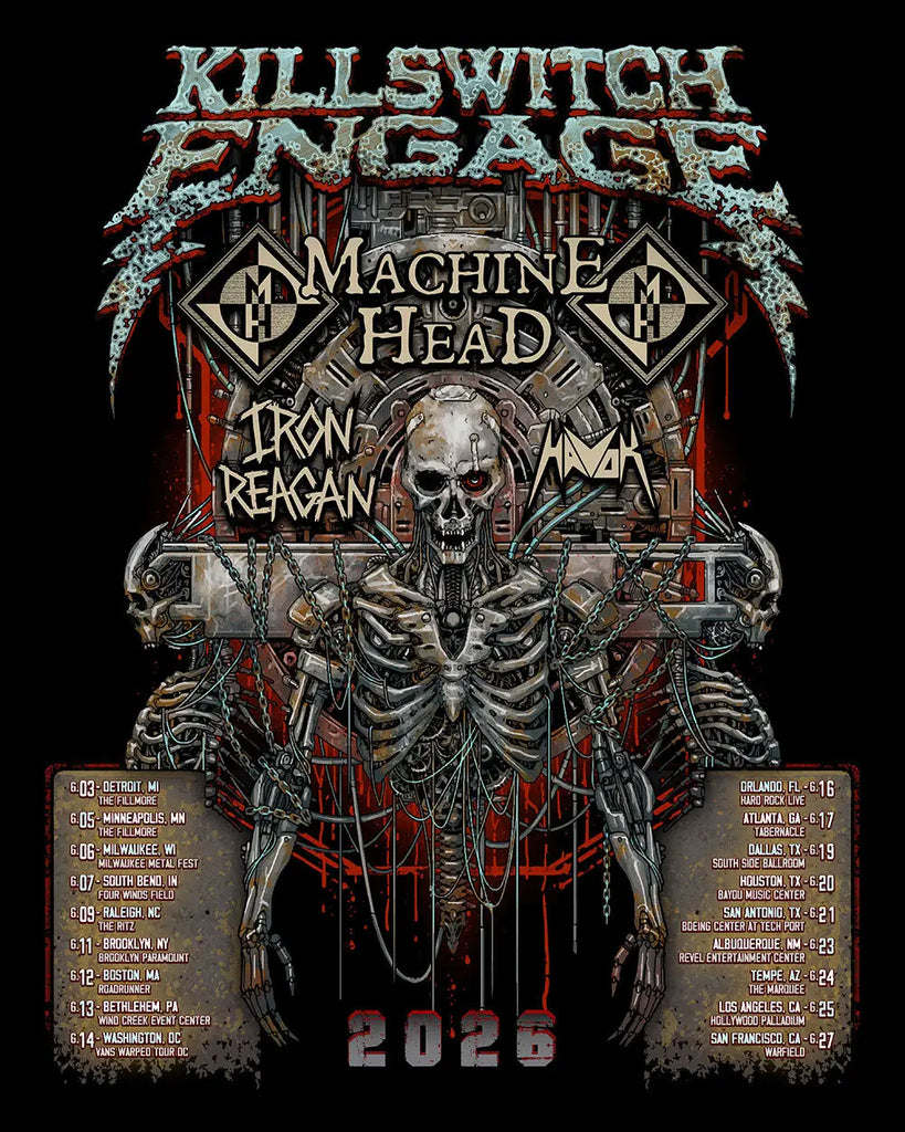 Killswitch Engage Recruit Machine Head for 2026 Summer Tour