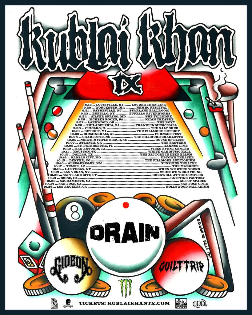 KUBLAI KHAN TX PRESALE CODE