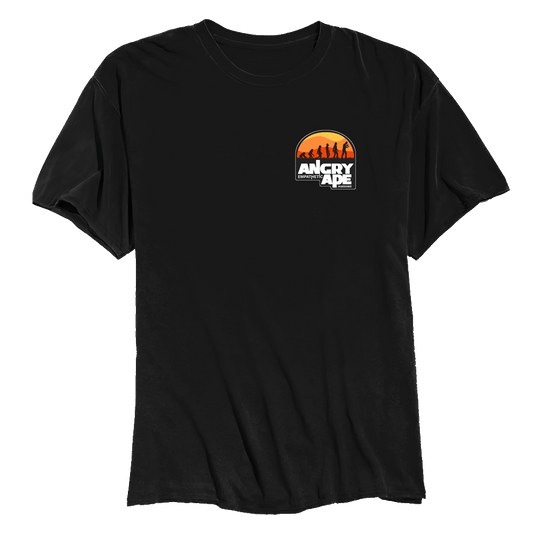 LUKE SEVEREID ANGRY APE LC/BACK TSHIRT BLK