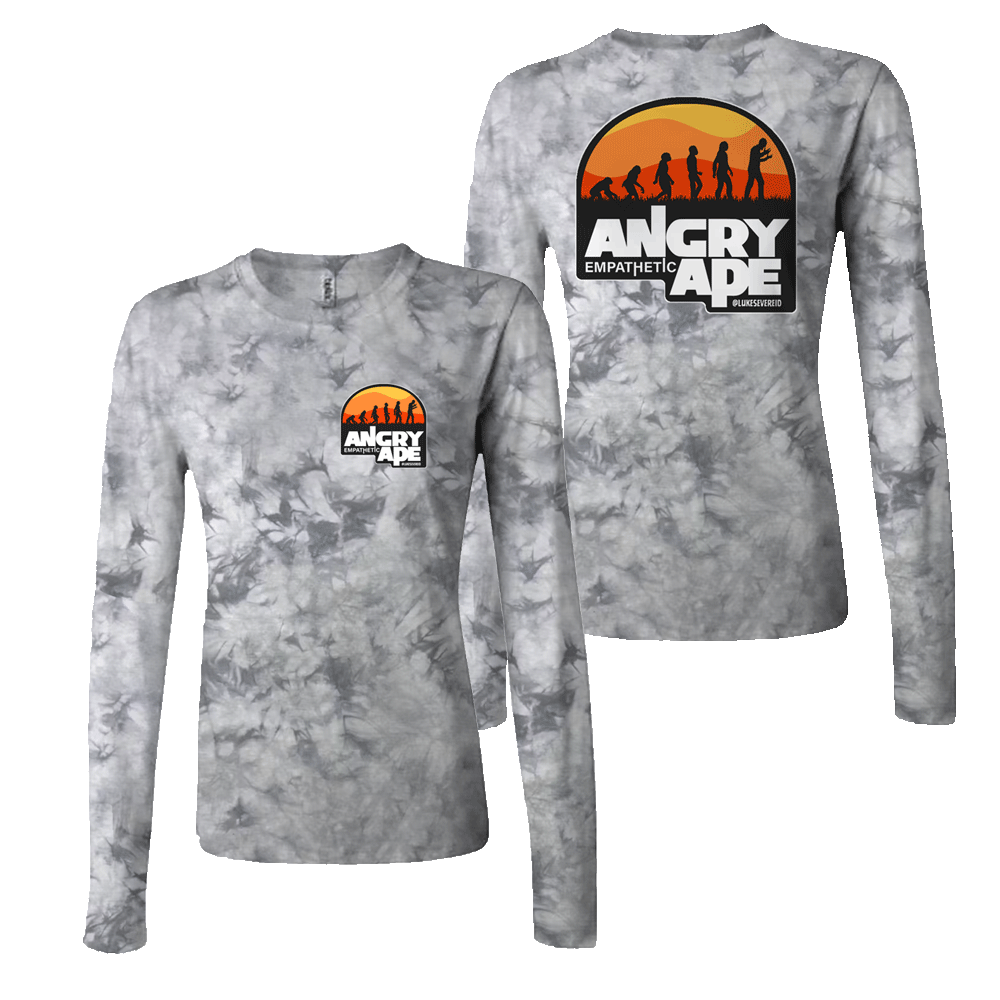 LUKE SEVEREID ANGRY APE WOMENS LS CLOUD DYE