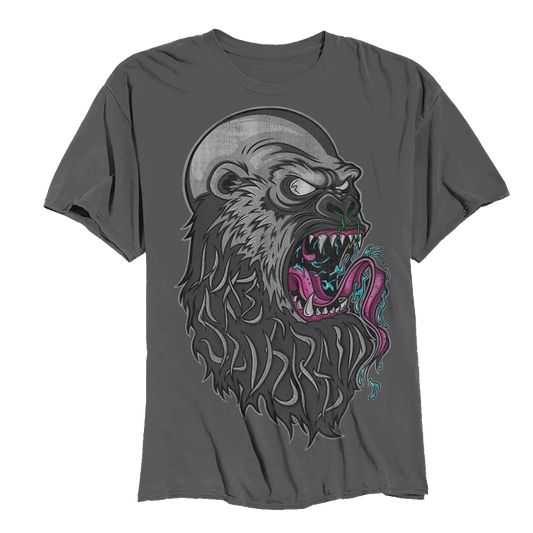 LUKE SEVEREID APE FACE TSHIRT VBLK