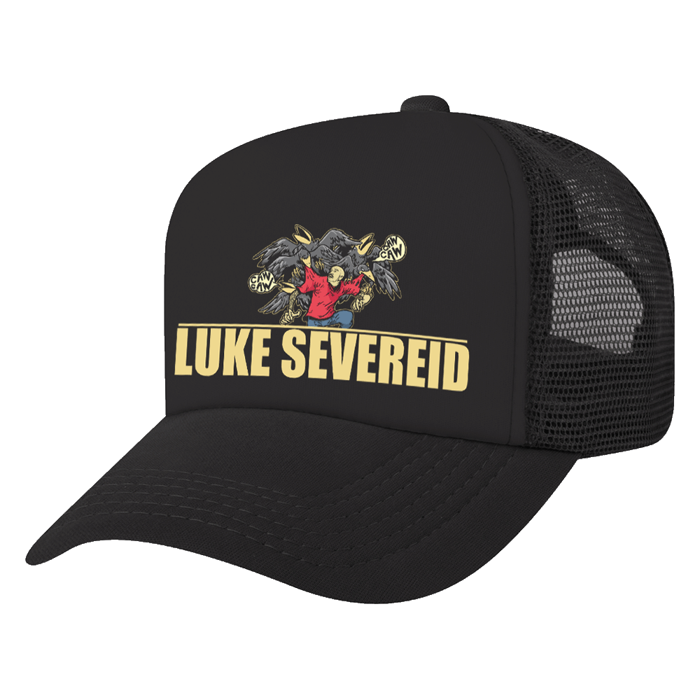 LUKE SEVEREID CROW & LOGO TRUCKER HAT OS