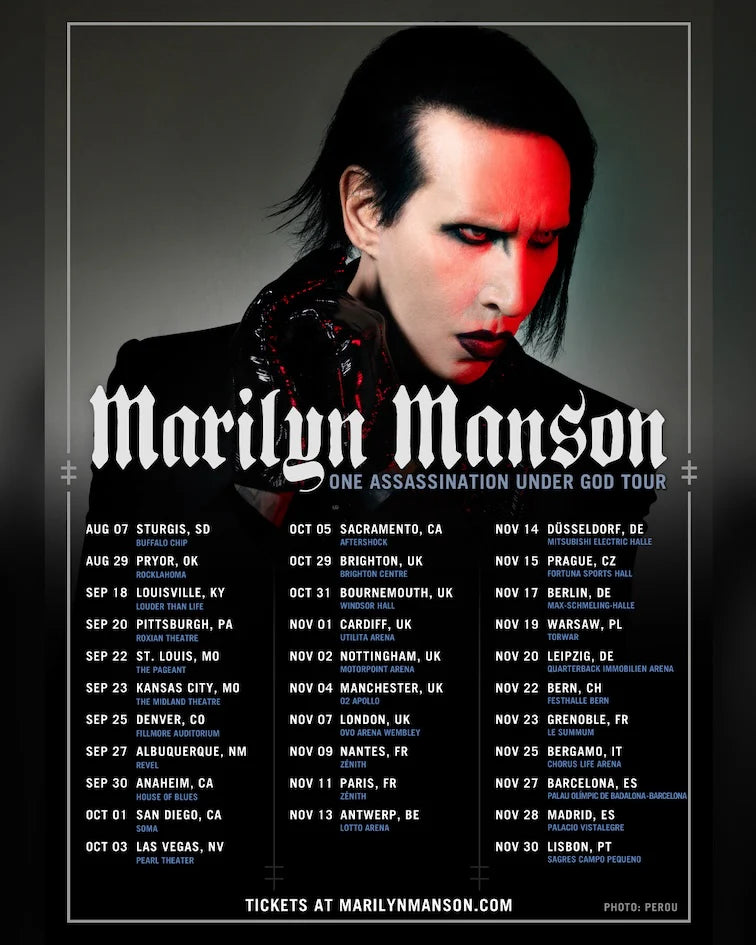 Marilyn Manson Announces One Assassination Under God Tour